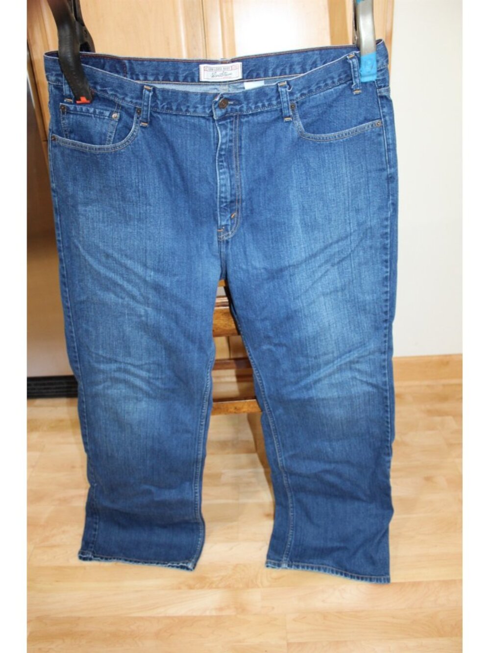 Men's Levi's Strauss Signature Jeans Low Loose Boot Size 42 x 32